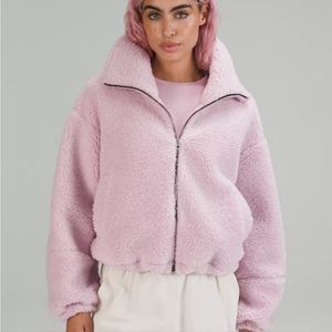 NWOT Lululemon Cinchable Fleece Zip Up